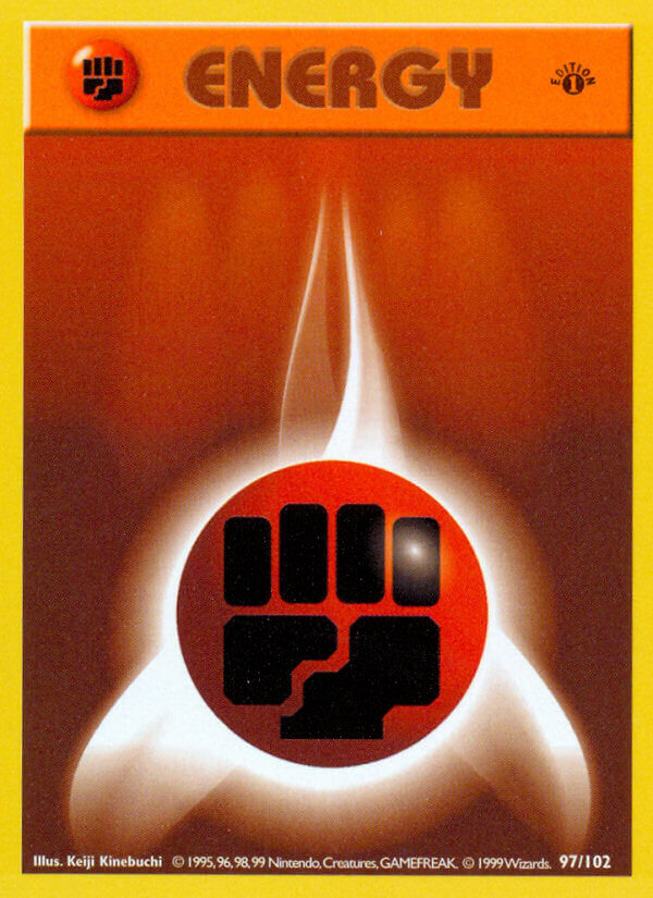 Fighting Energy Pokémon card