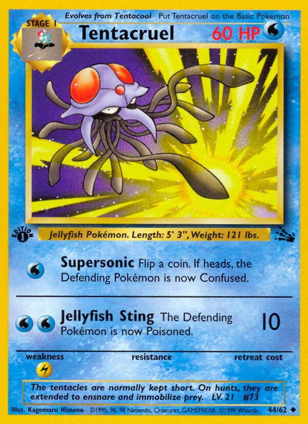 Tentacruel Pokémon card