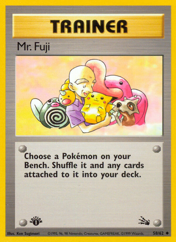 Mr. Fuji Pokémon card