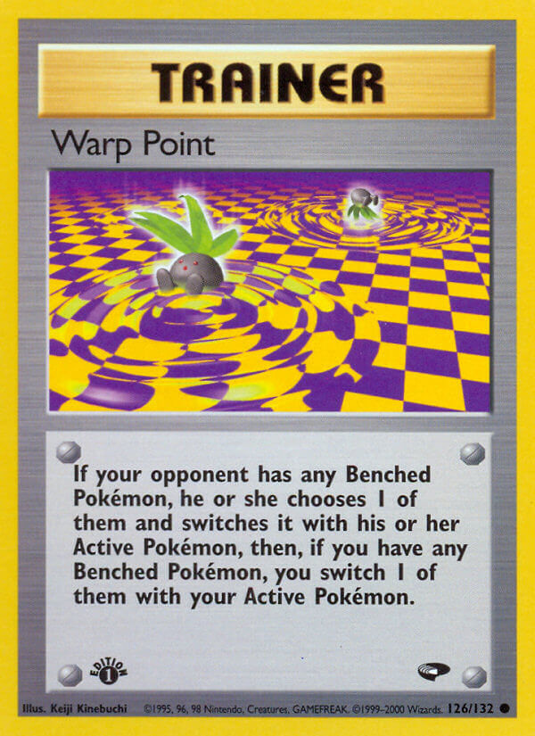 Warp Point Pokémon card