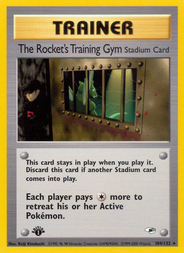 The Rocket's Gym Pokémon card