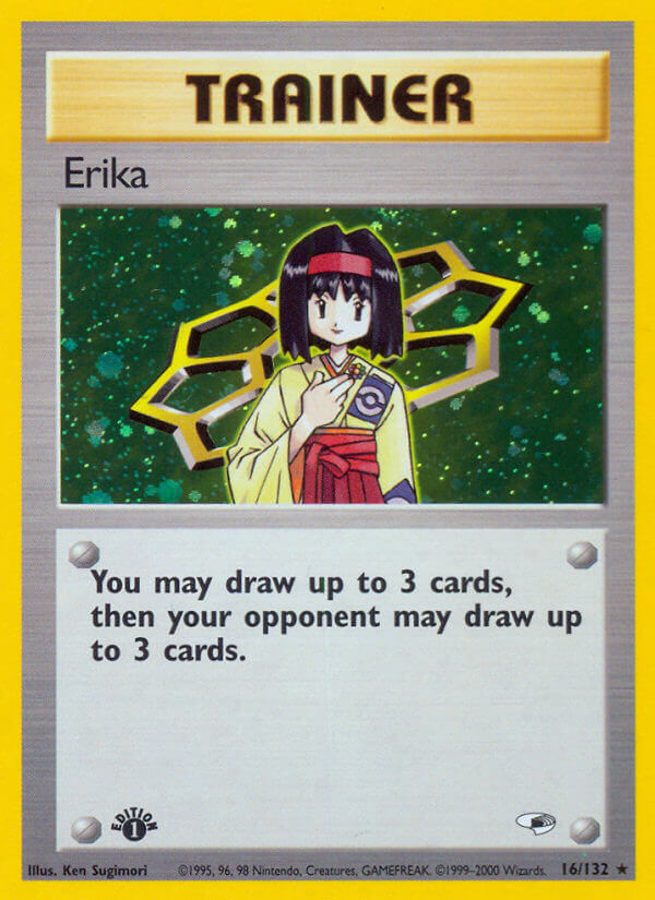 Erika Pokémon card