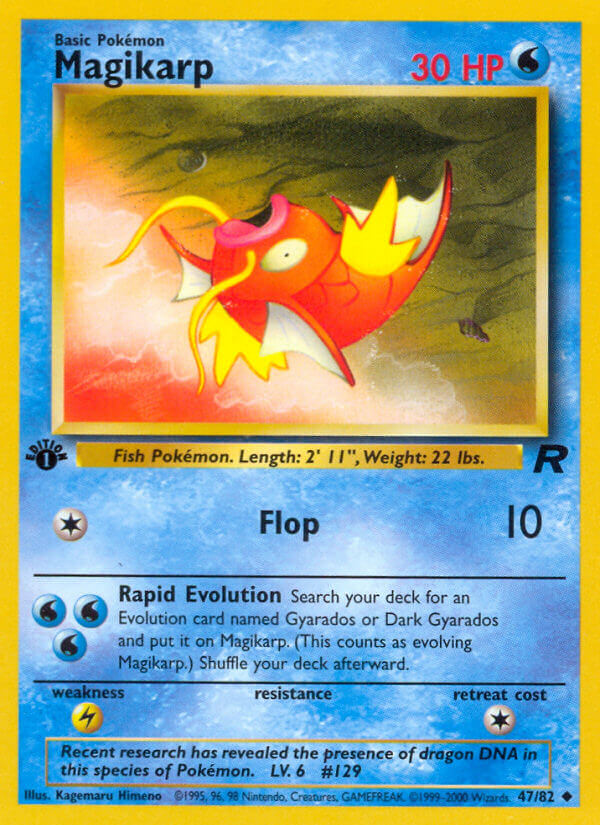 Magikarp Pokémon card