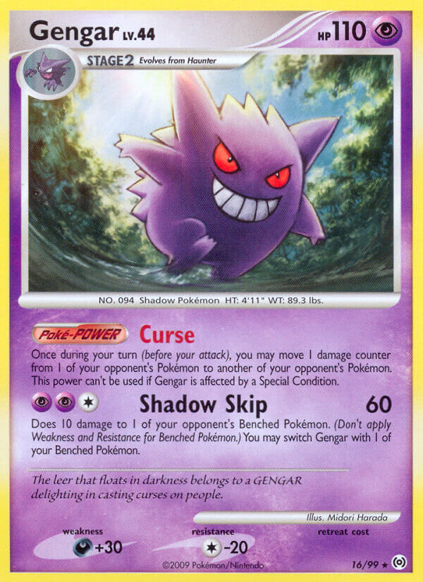 Gengar Pokémon card