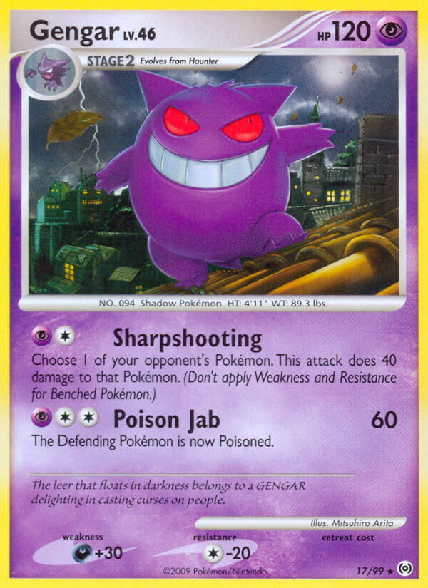 Gengar Pokémon card