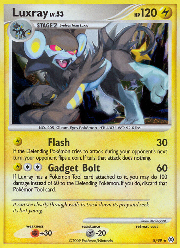 Luxray Pokémon card