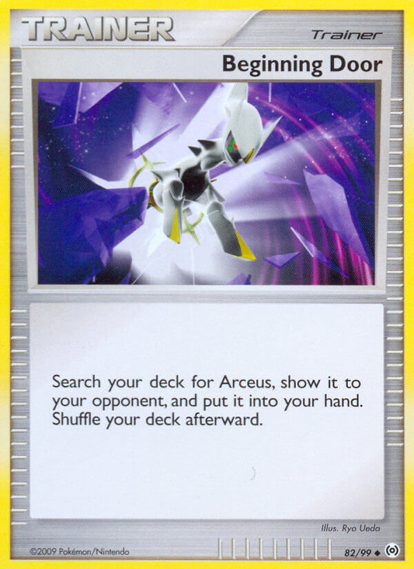 Beginning Door Pokémon card