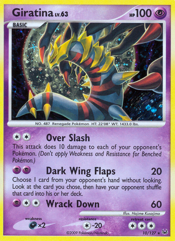 Giratina Pokémon card