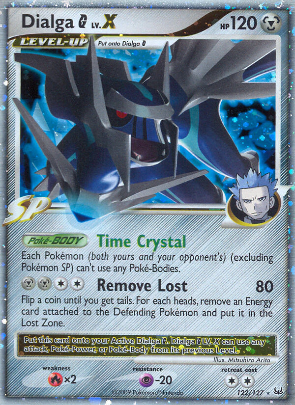 Dialga G LV.X Pokémon card