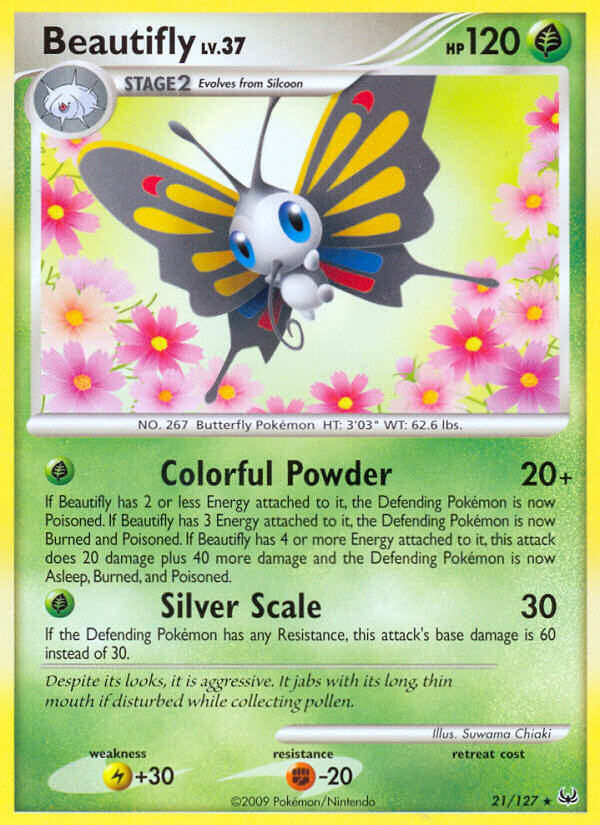 Beautifly Pokémon card