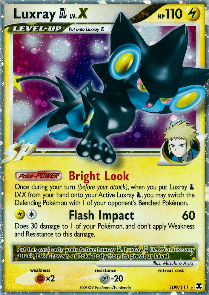 Luxray GL LV.X Pokémon card