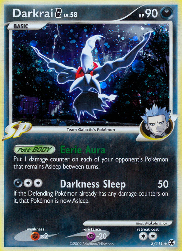 Darkrai G Pokémon card
