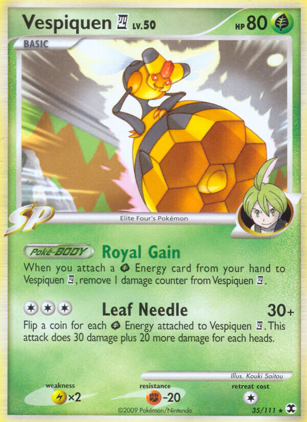 Vespiquen E4 Pokémon card