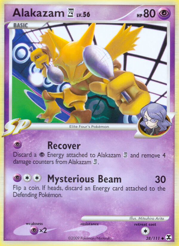 Alakazam E4 Pokémon card