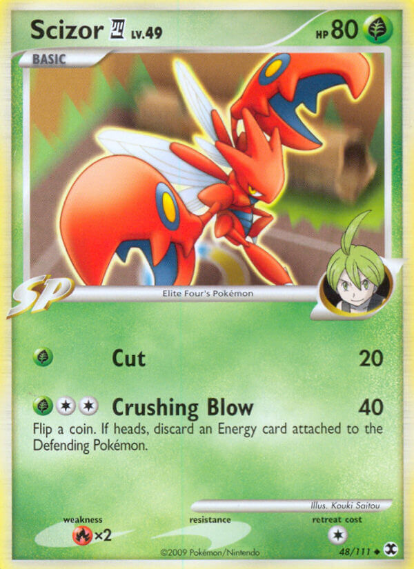Scizor E4 Pokémon card