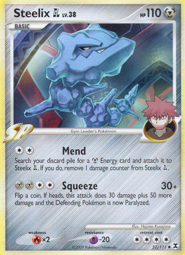 Steelix GL Pokémon card