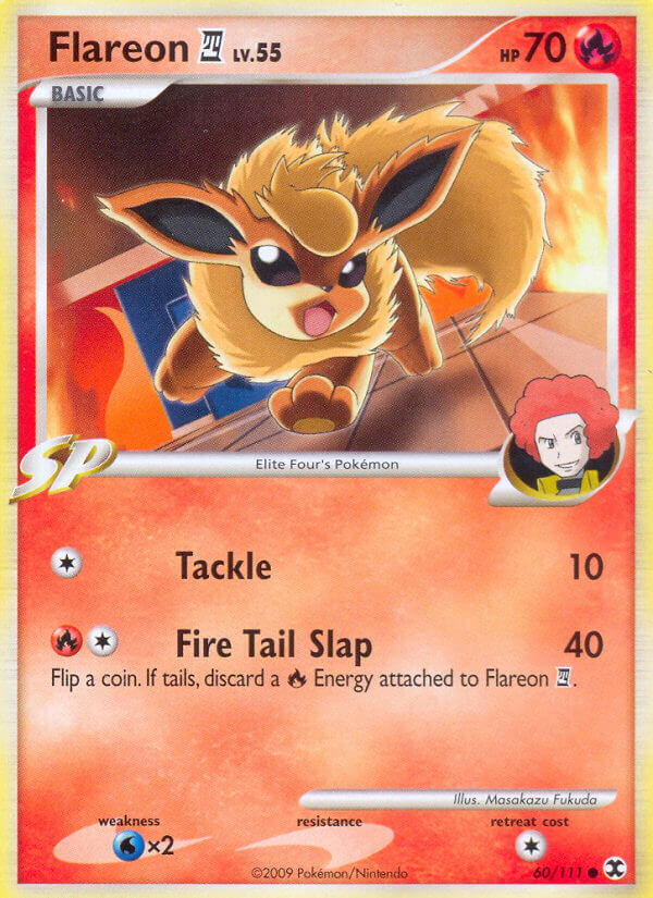 Flareon E4 Pokémon card