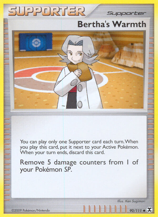 Bertha's Warmth Pokémon card
