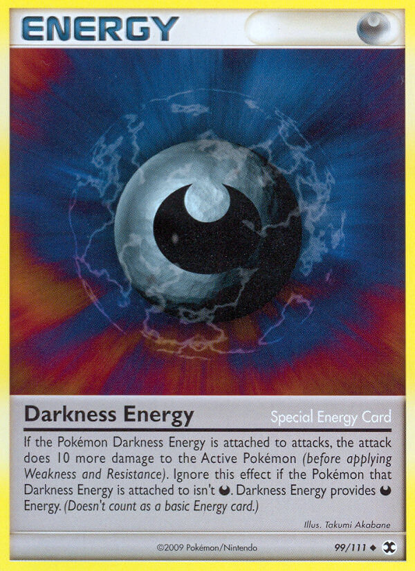 Darkness Energy Pokémon card