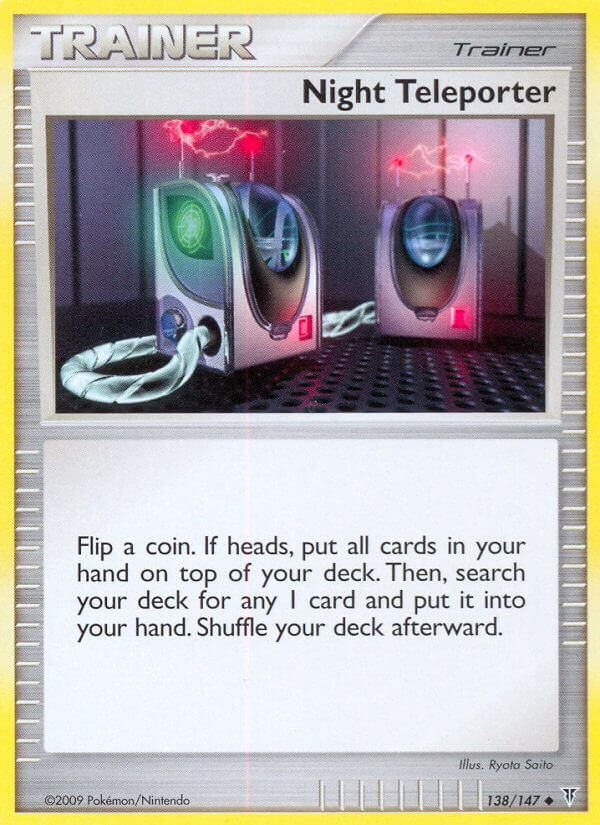 Night Teleporter Pokémon card