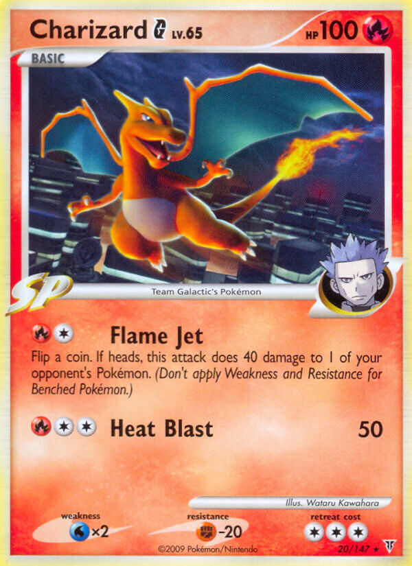 Charizard G Pokémon card