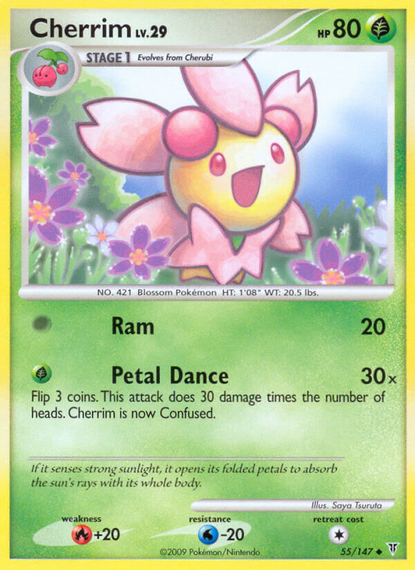 Cherrim Pokémon card