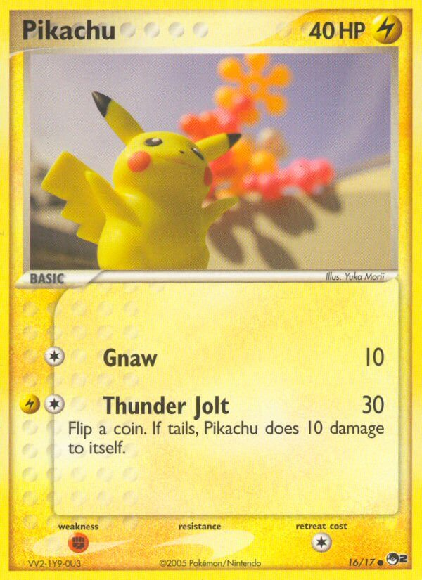 Pikachu Pokémon card