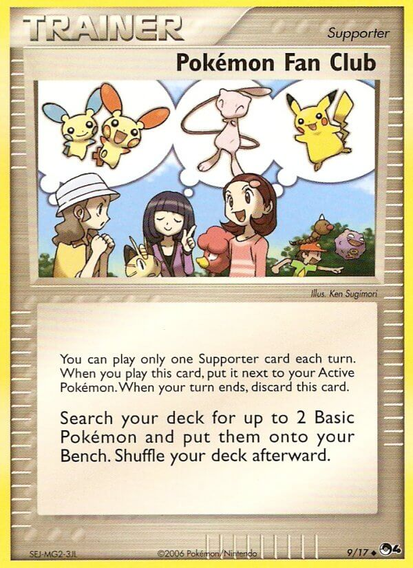 Pokémon Fan Club Pokémon card