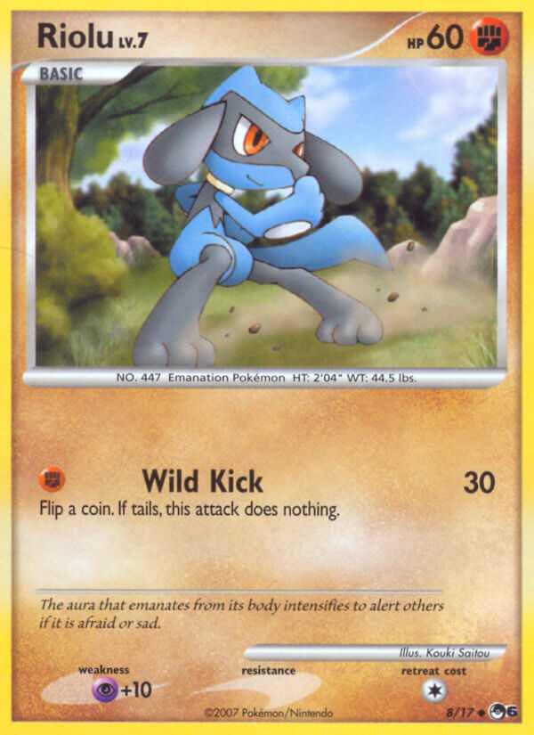 Riolu Pokémon card