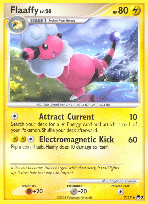 Flaaffy Pokémon card