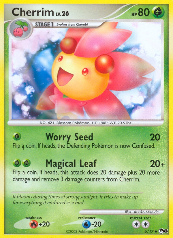 Cherrim Pokémon card