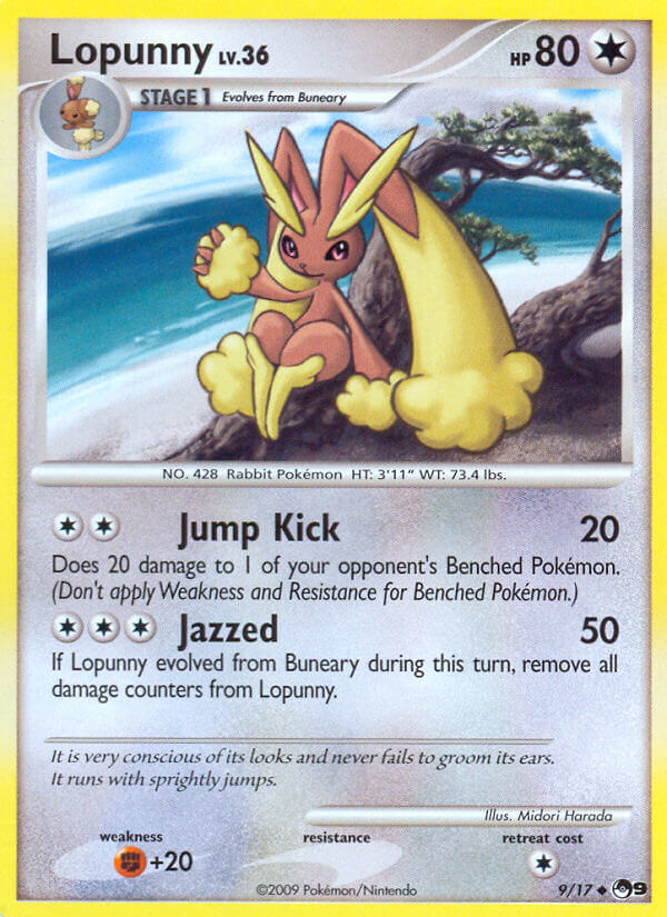 Lopunny Pokémon card