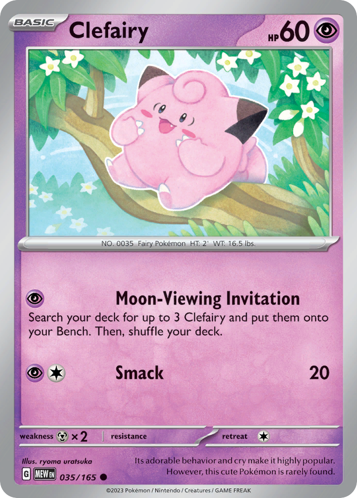 Clefairy Pokémon card
