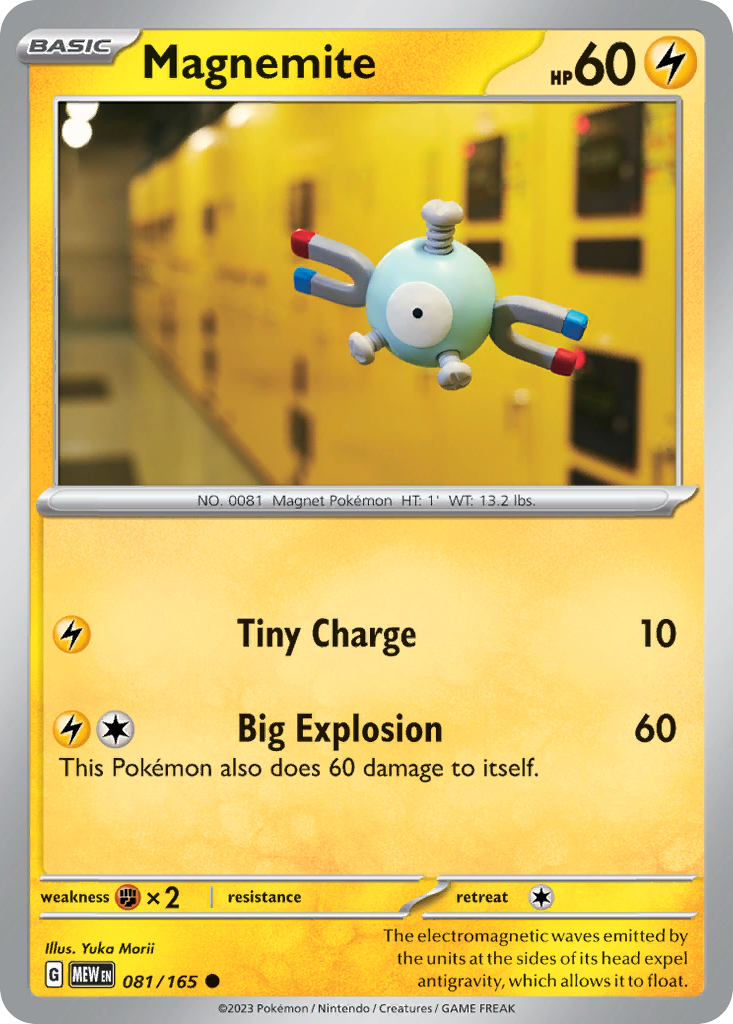 Magnemite Pokémon card