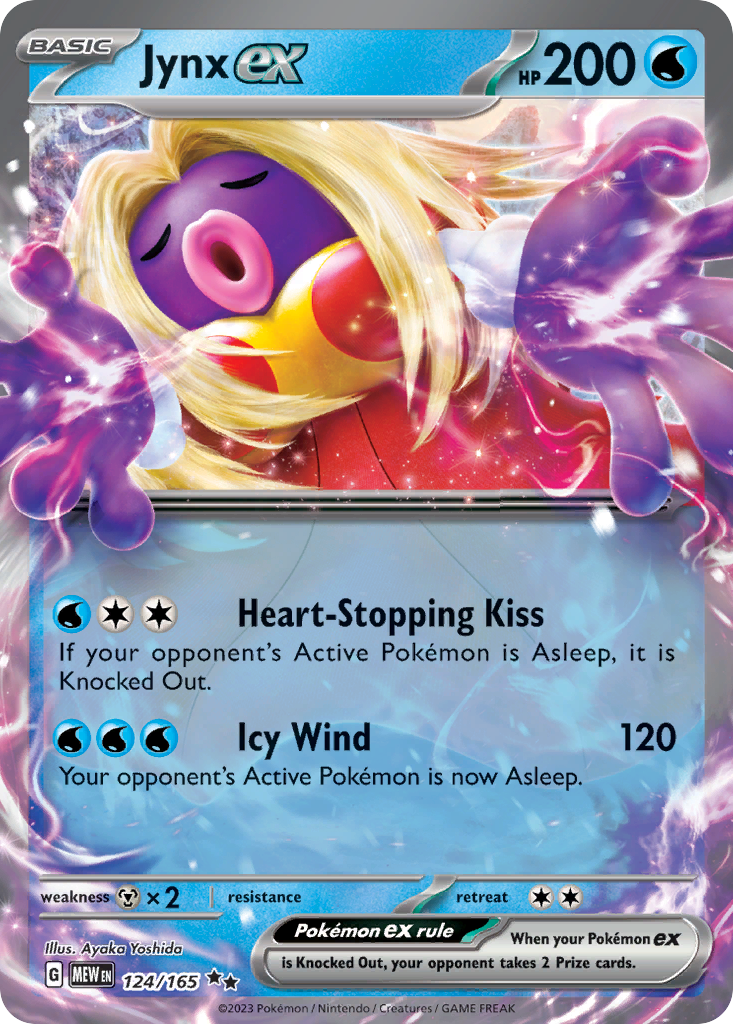 Jynx ex Pokémon card