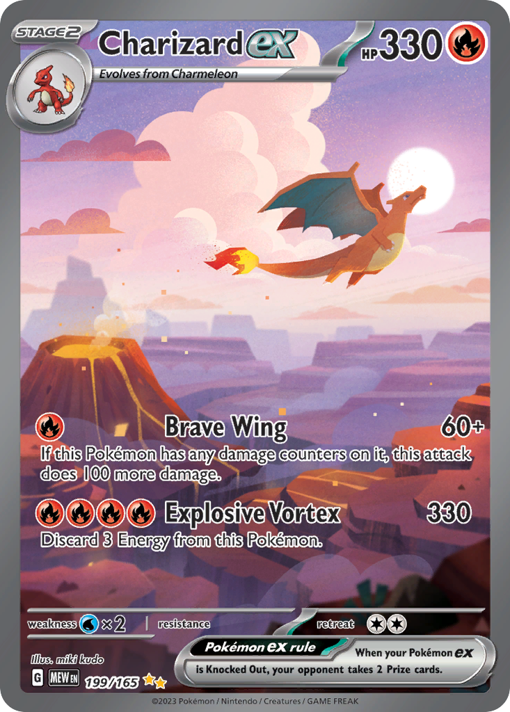 Charizard ex Pokémon card