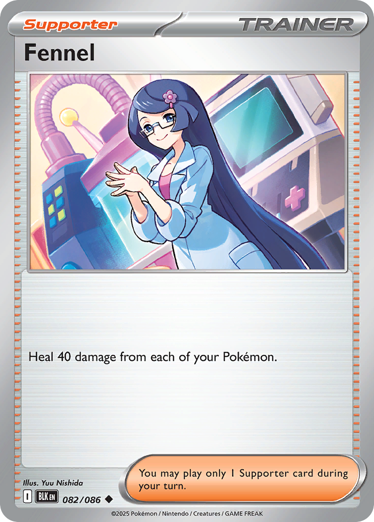 Fennel Pokémon card