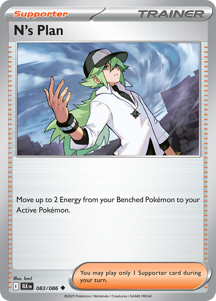 N's Plan Pokémon card
