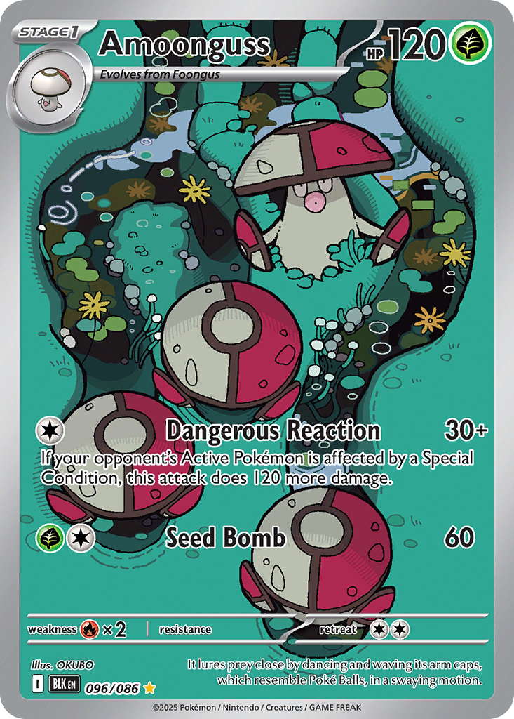 Amoonguss Pokémon card