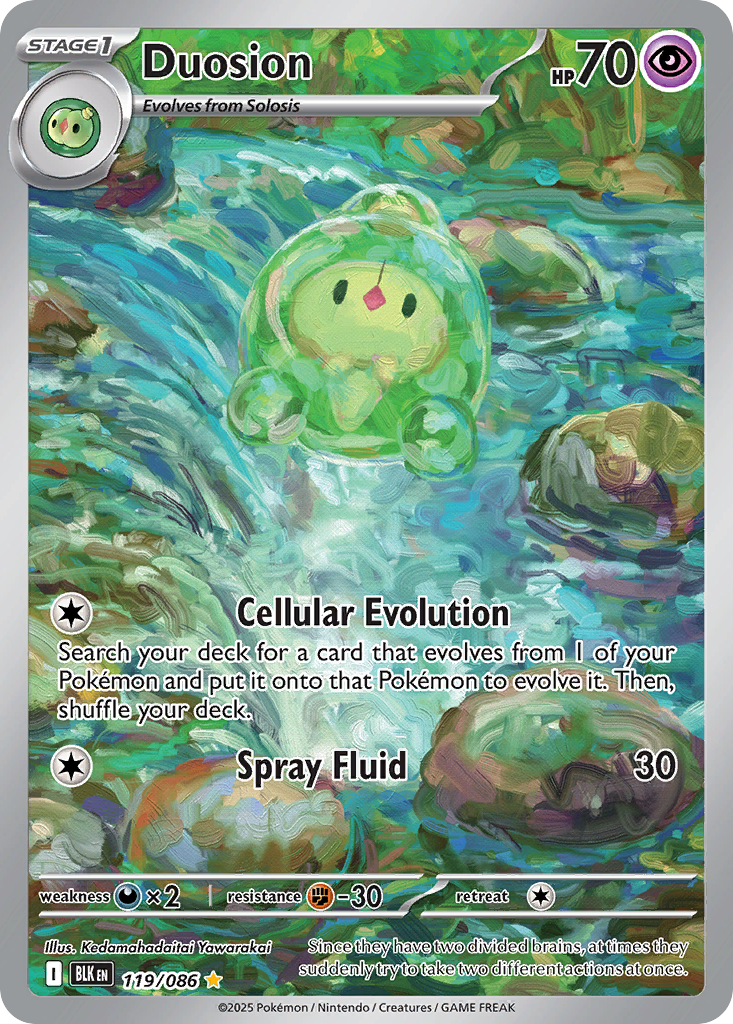 Duosion Pokémon card