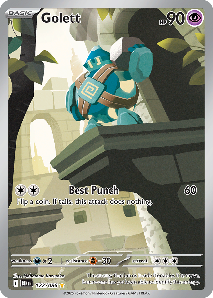 Golett Pokémon card
