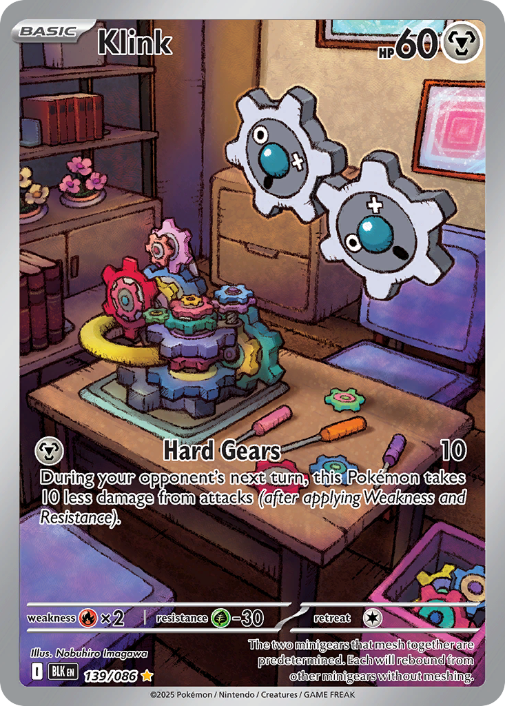 Klink Pokémon card