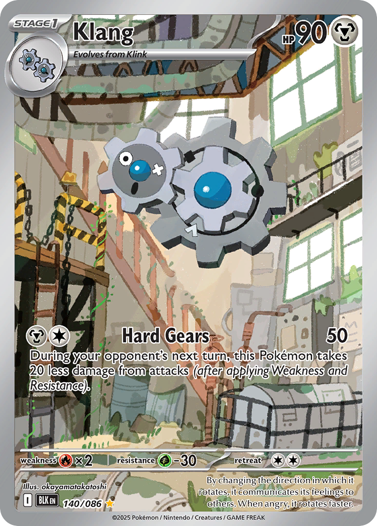 Klang Pokémon card