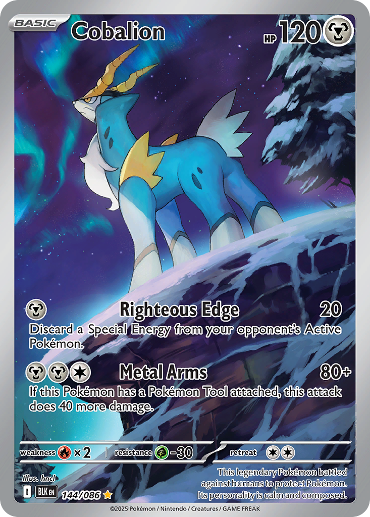 Cobalion Pokémon card