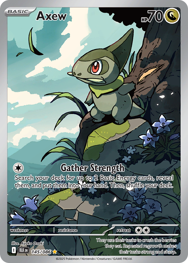 Axew Pokémon card