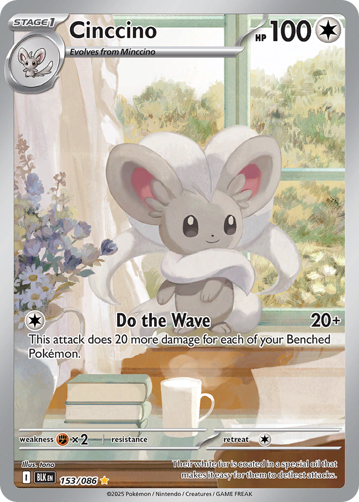 Cinccino Pokémon card