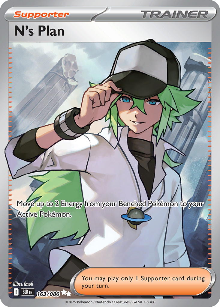 N's Plan Pokémon card