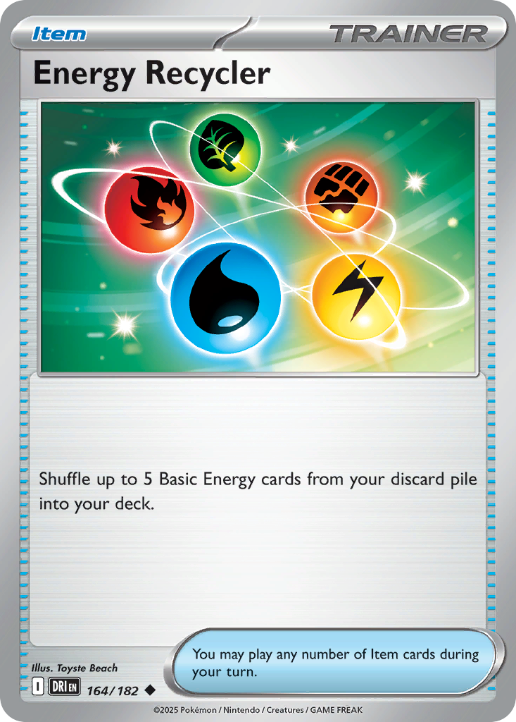 Energy Recycler Pokémon card