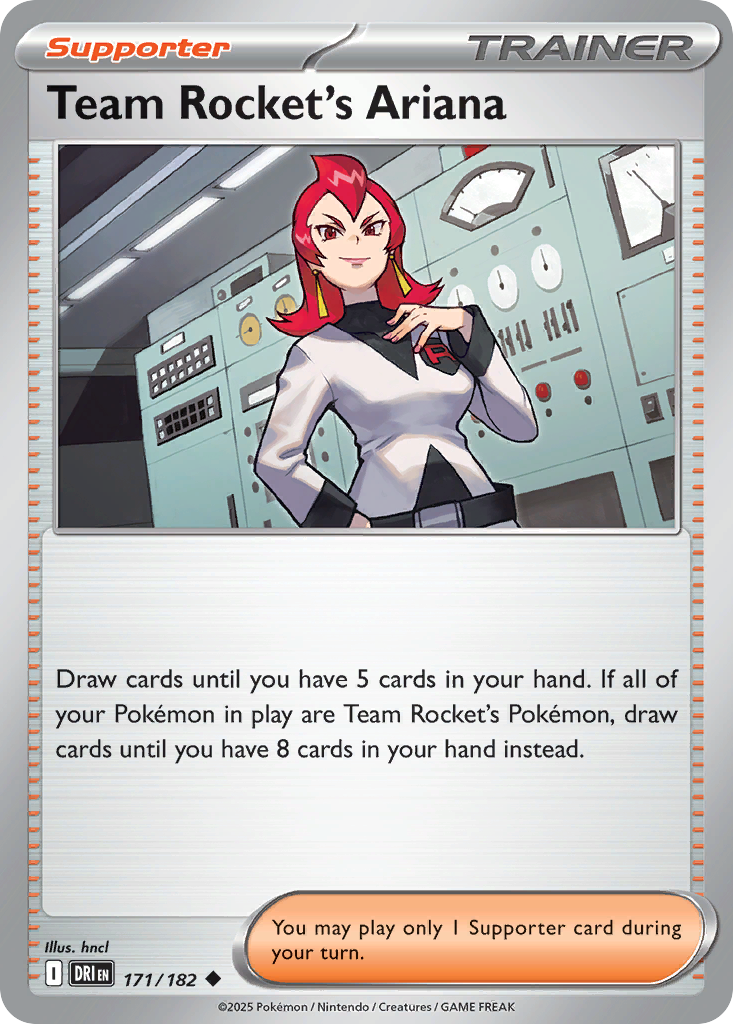 Team Rocket's Ariana Pokémon card