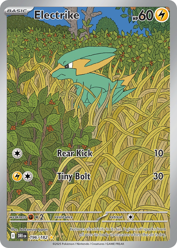 Electrike Pokémon card
